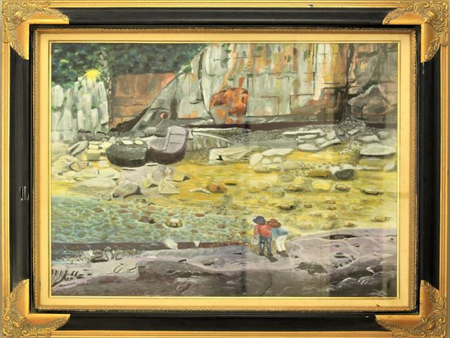 大賞「江石の浜で見いつけた」 薩摩川内市 園田 利子