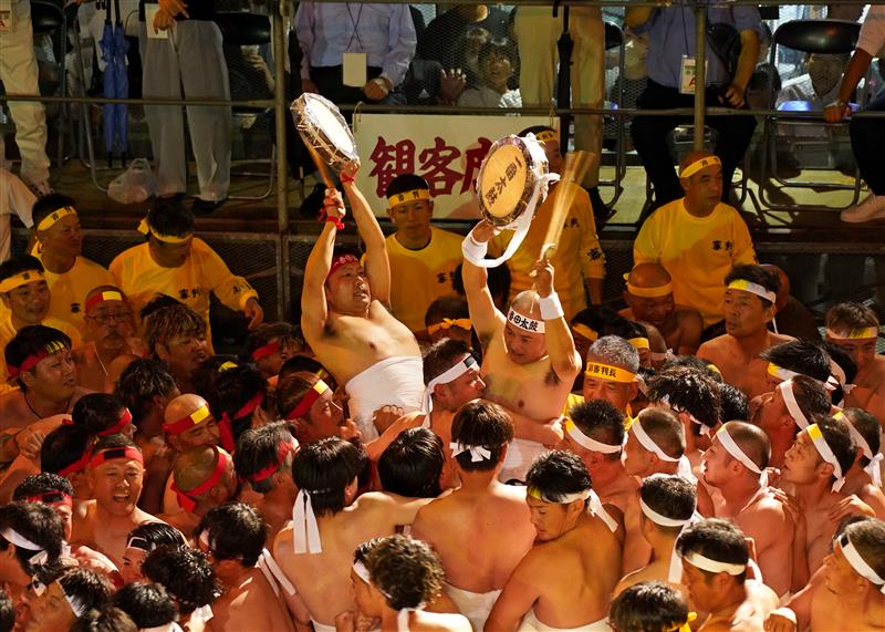 425年目の川内大綱引の様子