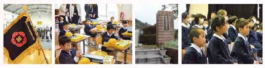 祁答院小学校の様子