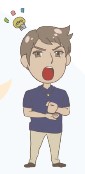 ひらめくキジカケルくん