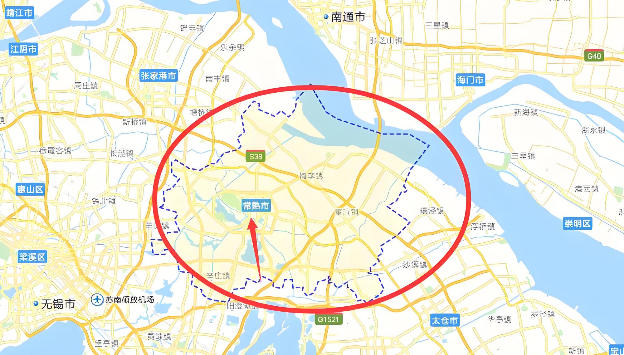 常熟市位置図