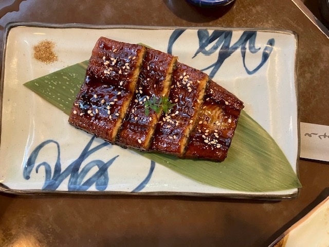 薩摩川内市の鰻の蒲焼