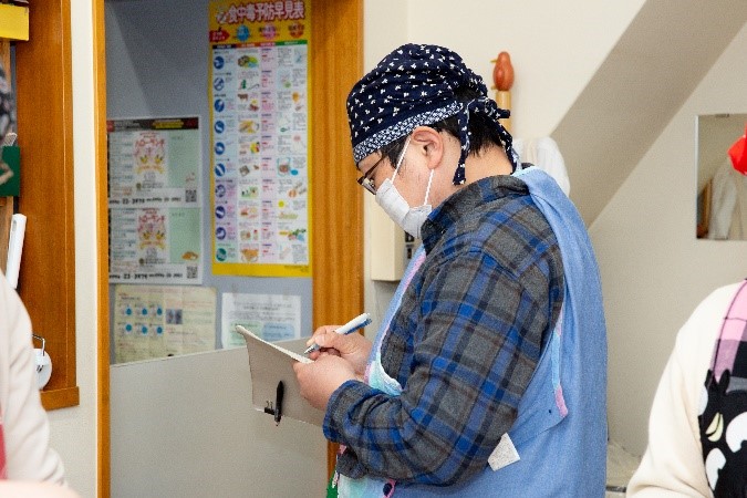 作業の様子
