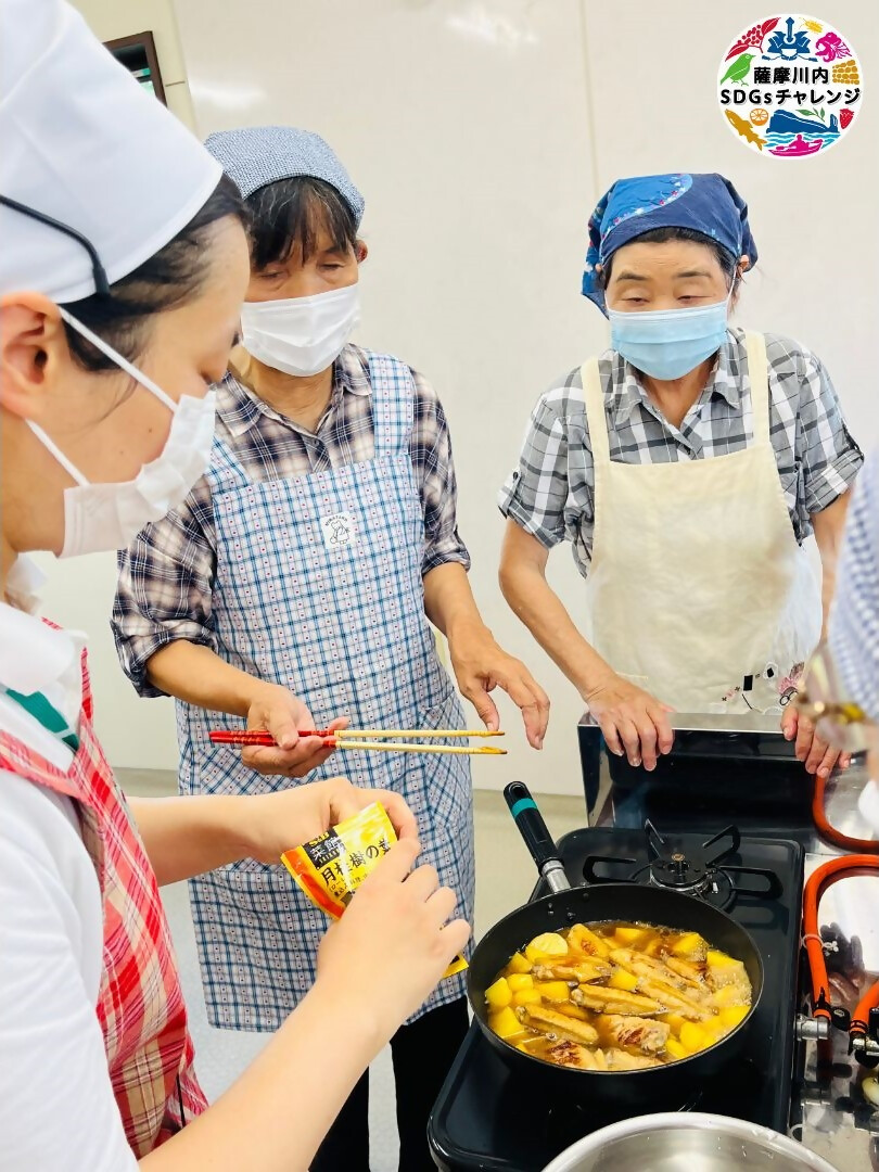 料理の様子