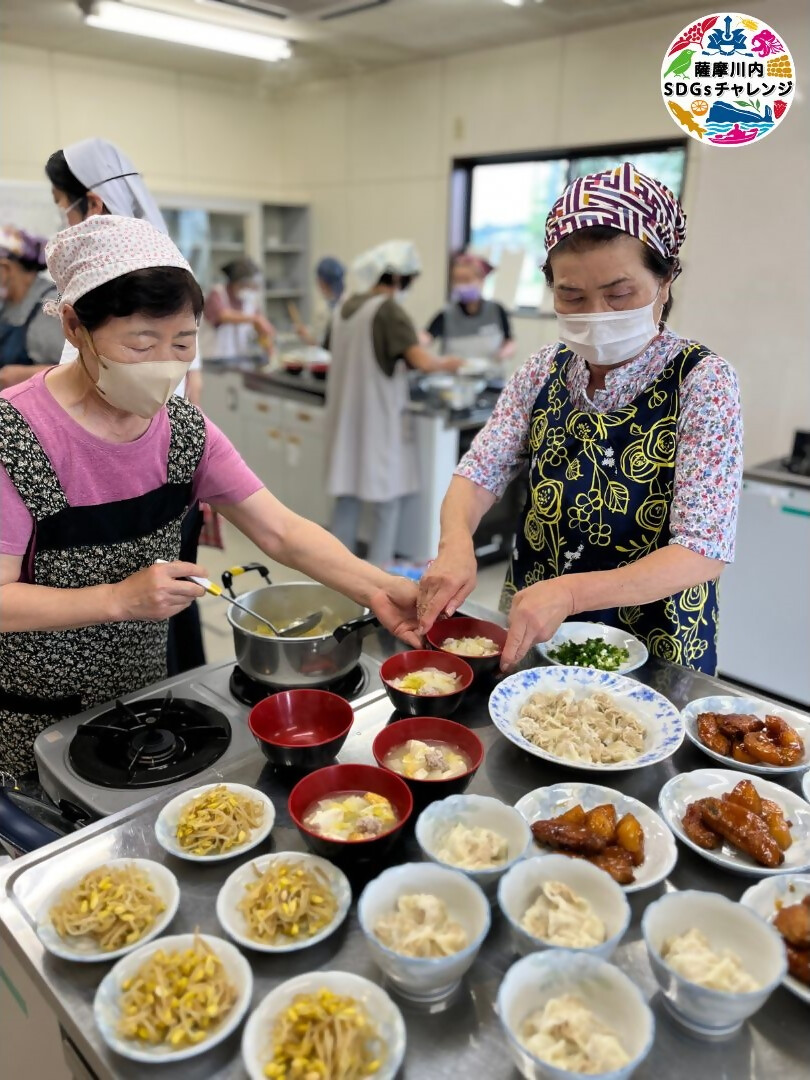 試食の様子