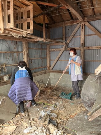 NPO法人いかす・つなぐ入来空き家再生プロジェクト空き家再生して移住促進や地域活動に利活用する取り組みの様子2