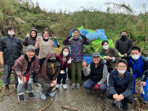 NPO法人いかす・つなぐ入来空き家再生プロジェクト海岸清掃を月一回継続して開催し、海へのプラスティックゴミ流出を防ぐ取り組み1