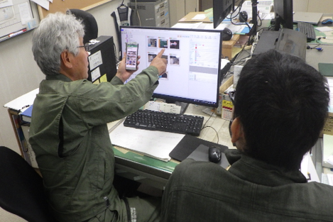 井上建設取組2の様子
