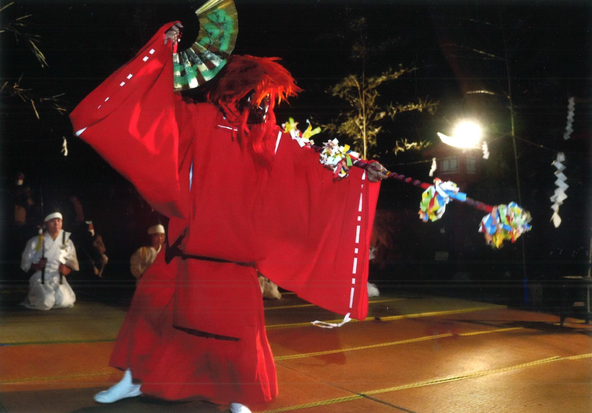 入来神舞の様子