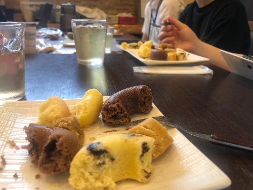 れいめい高等学校で開発したスイーツ
