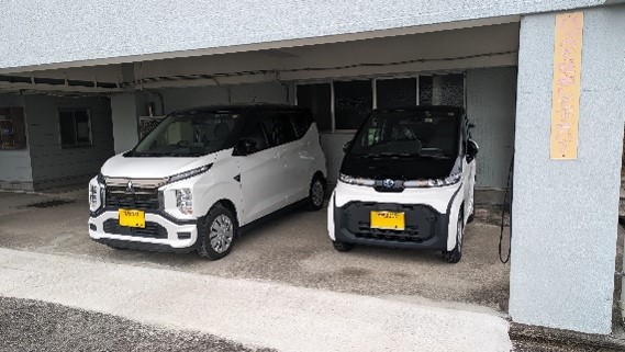 植村組電気自動車活用の様子