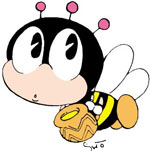 生涯学習イメージキャラクター「マナビィ」のイラスト