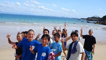 令和6年8月9日「全国離島交流中学生野球大会甑島選抜チーム」壱岐での様子