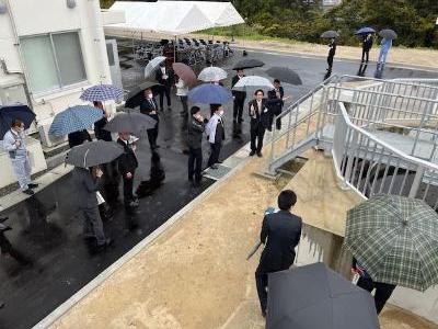 施設見学