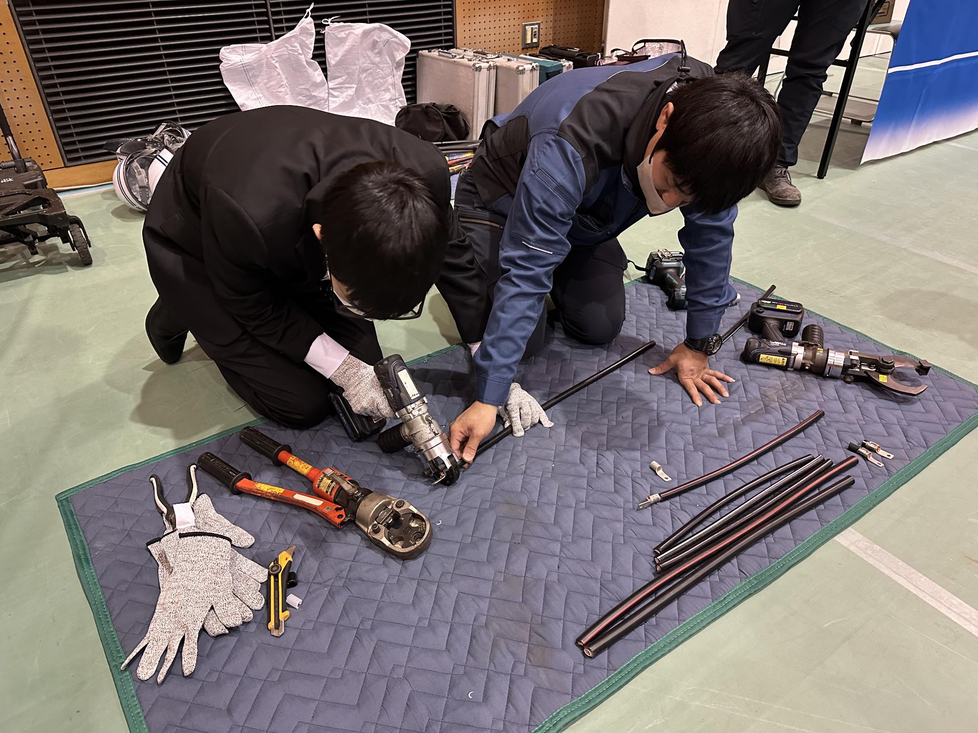 体験ブース有馬電設