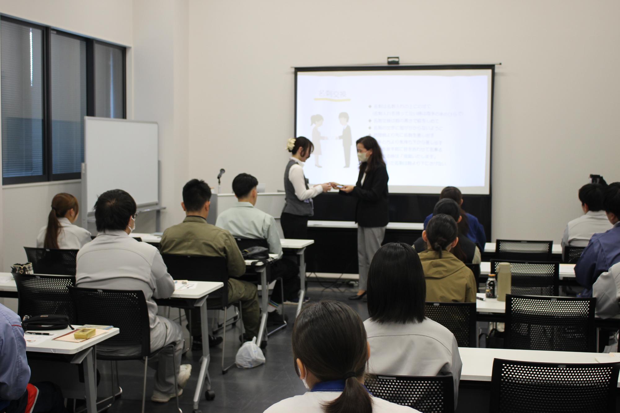 企業連携協議会による新入社員研修会