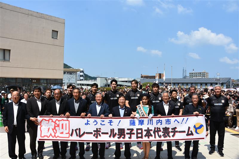 表敬訪問の様子