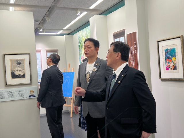原画展の様子
