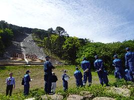 祁答院町藺牟田地内舟見岳災害復旧事業箇所点検写真
