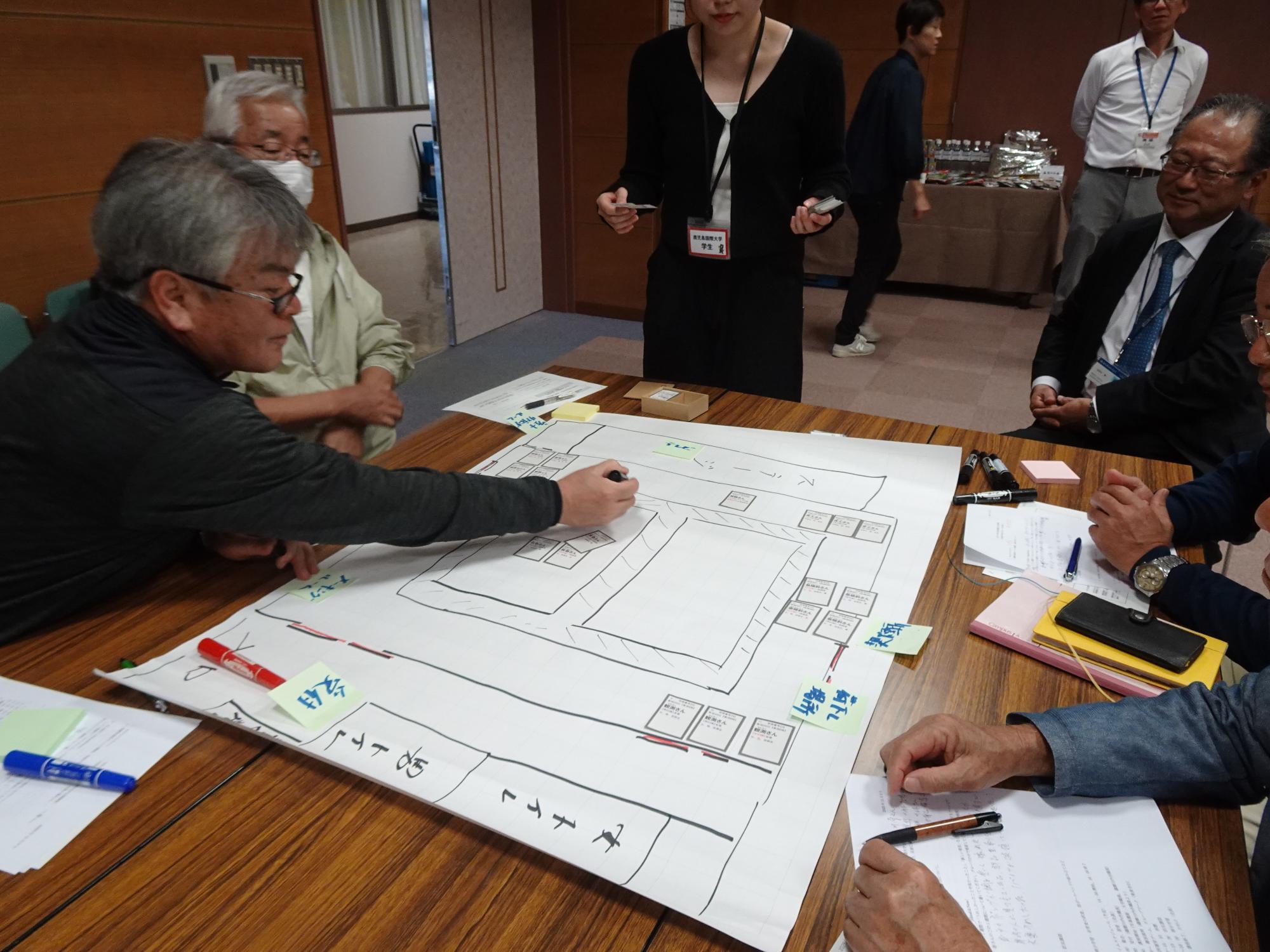 避難所運営ゲームHUGの様子2