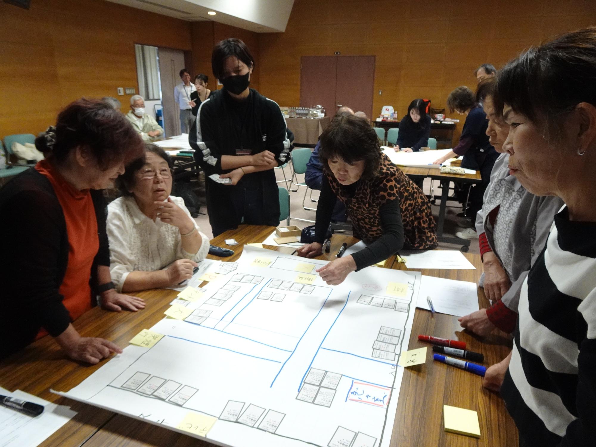 避難所運営ゲームHUGの様子3