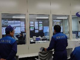 北薩3消防本部指令センター点検写真
