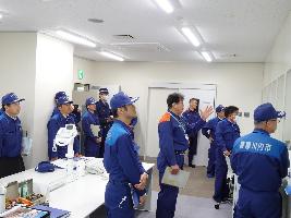 北薩3消防本部指令センター点検写真