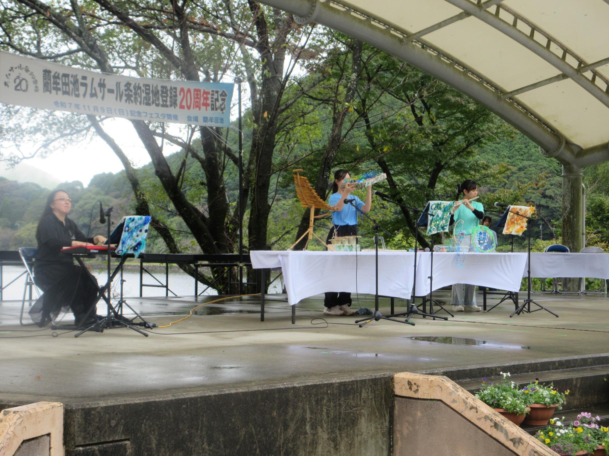 環境コンサートの状況