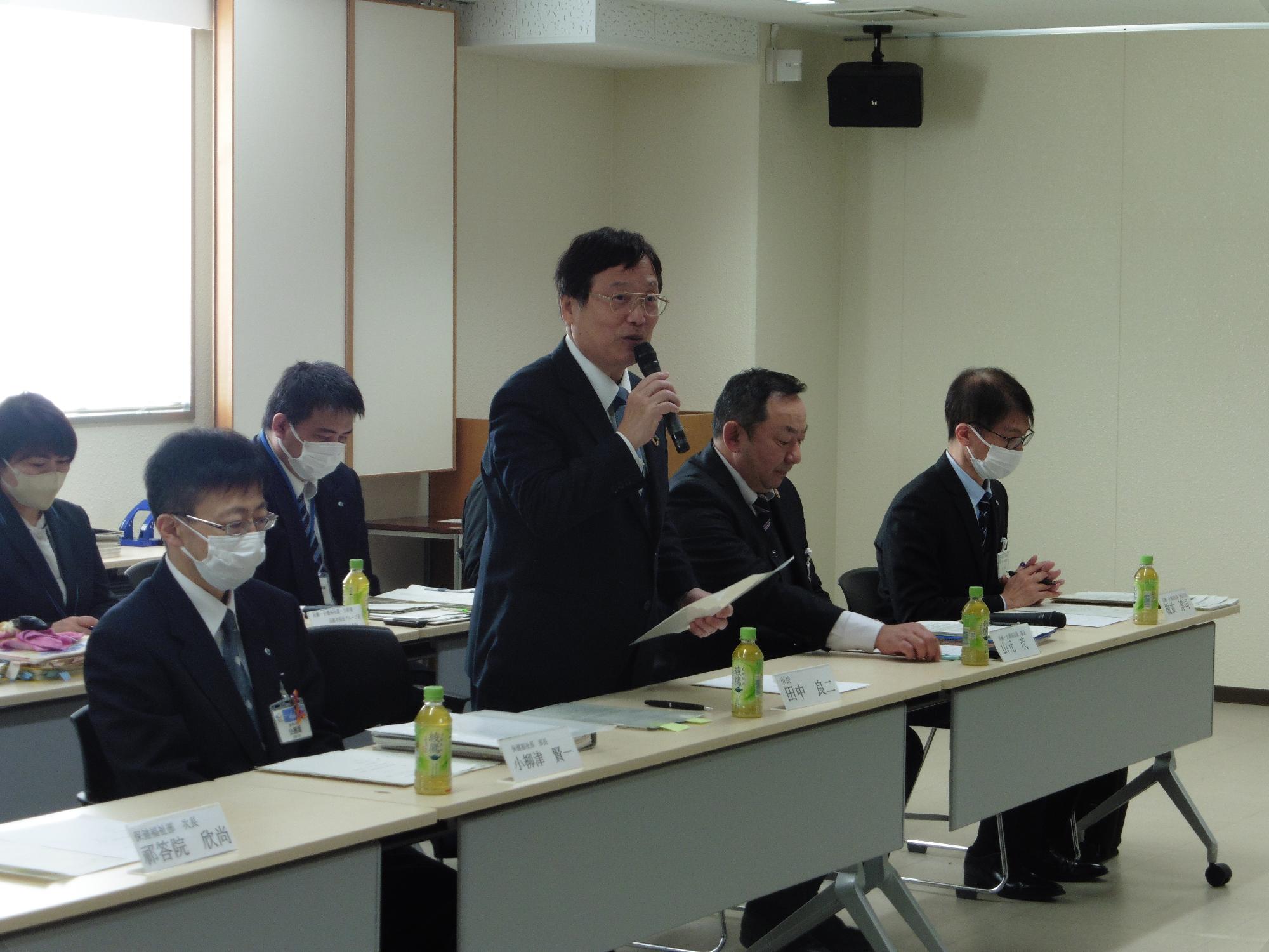 市長Dトークの様子