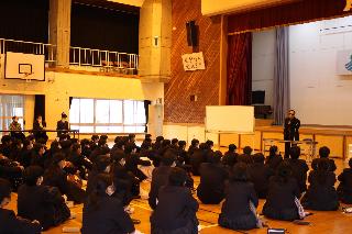 松永氏講演会のようす