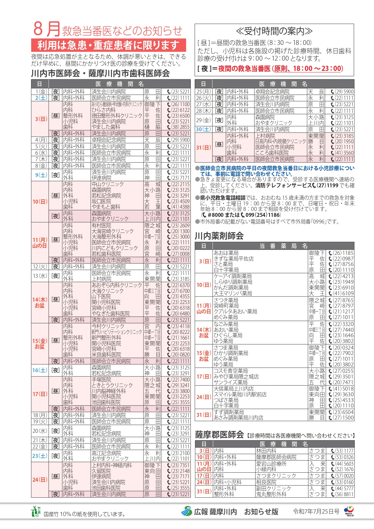 R78月当番医