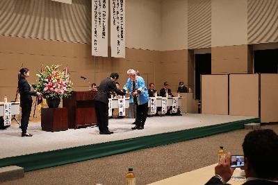 授賞式の様子
