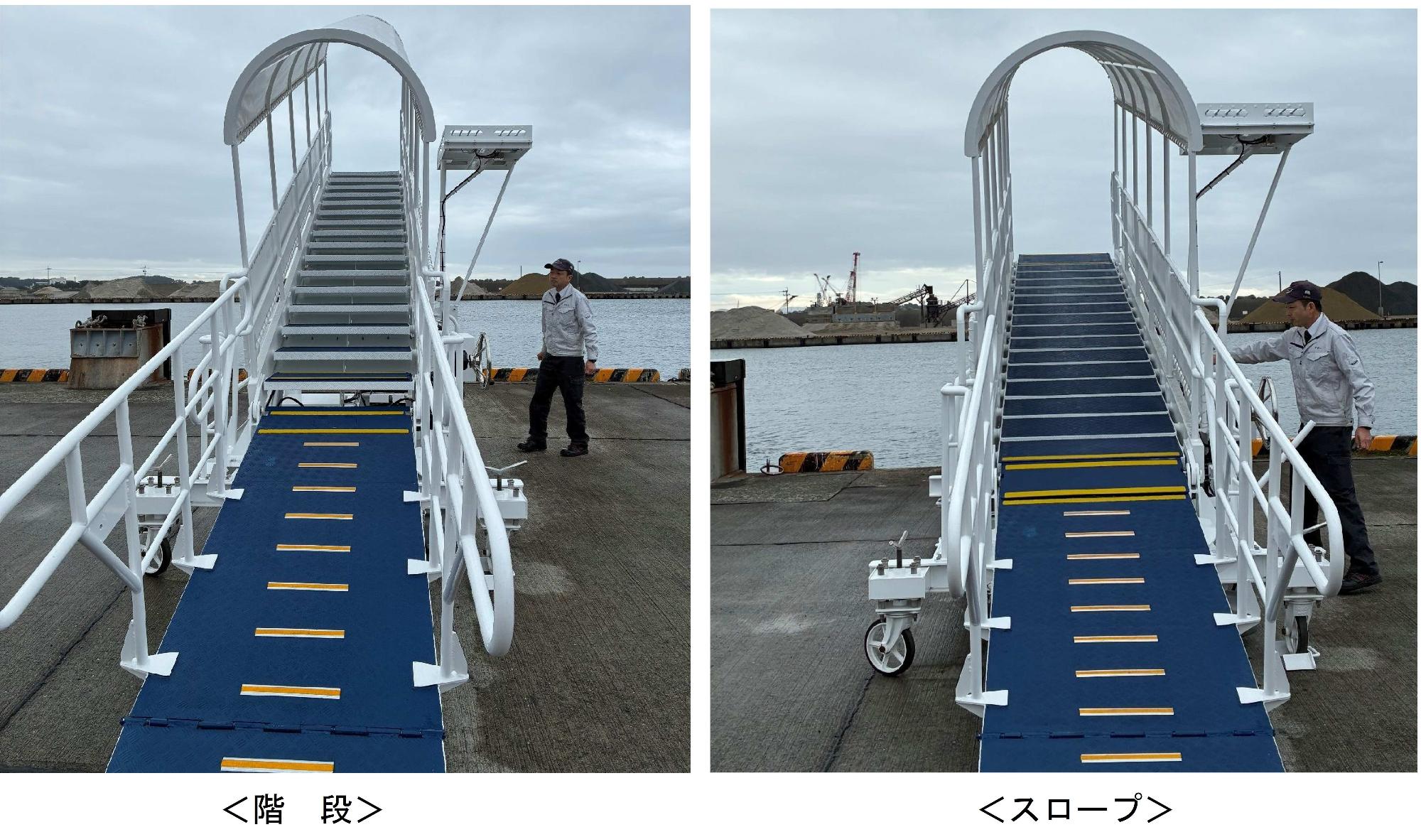階段とスロープとの比較