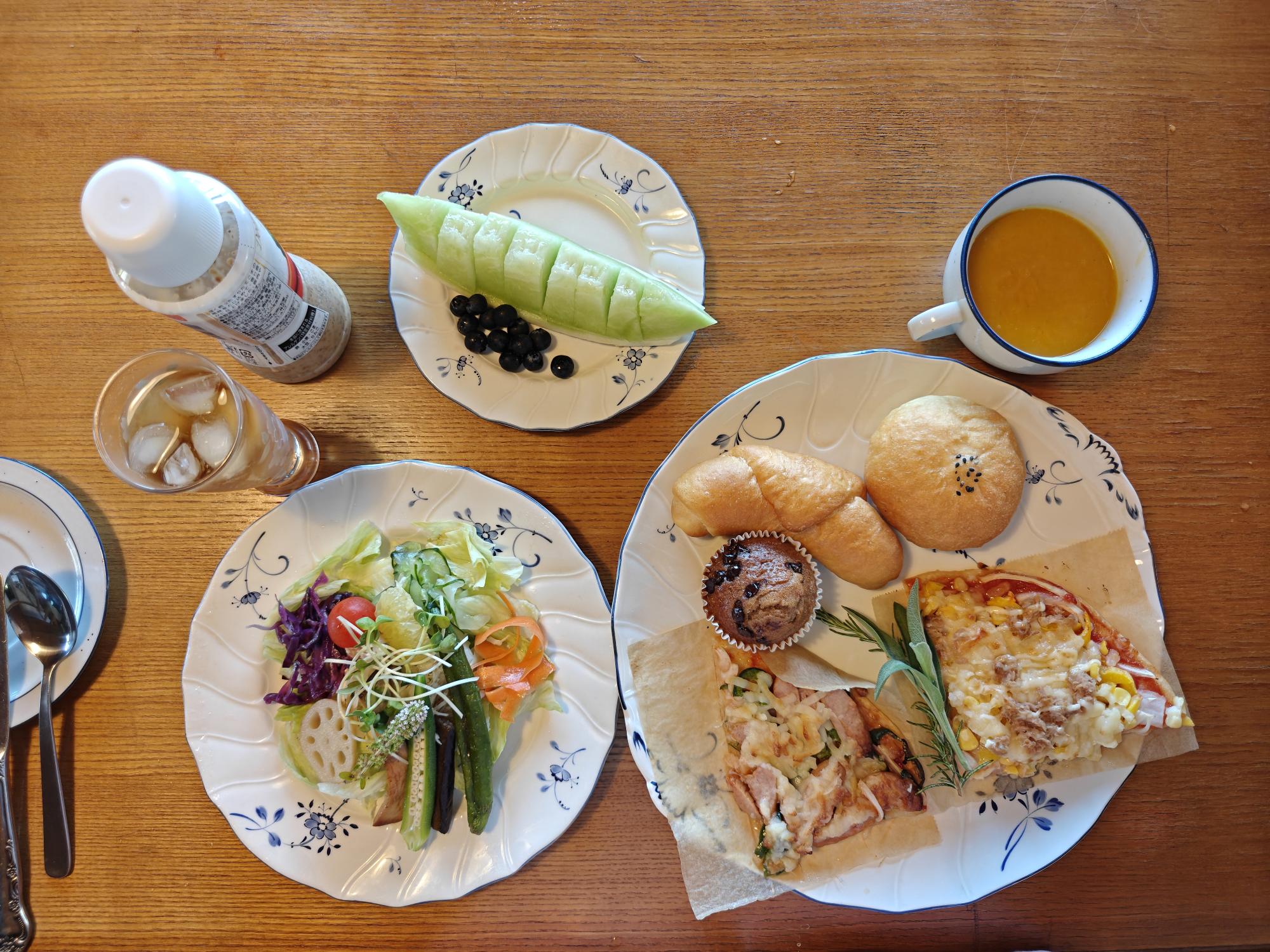 日本民泊での朝食