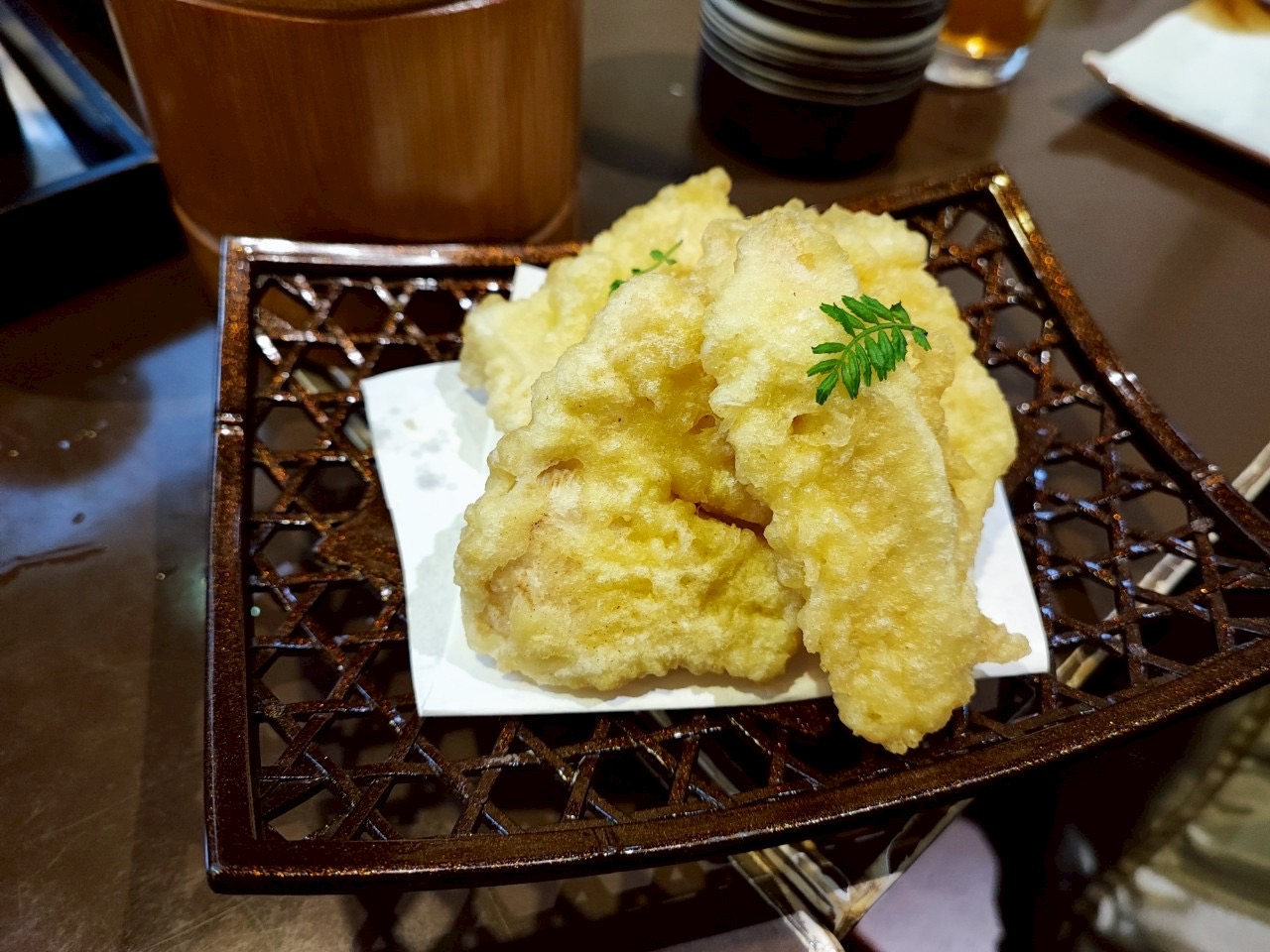 出水市のタケノコの天ぷら