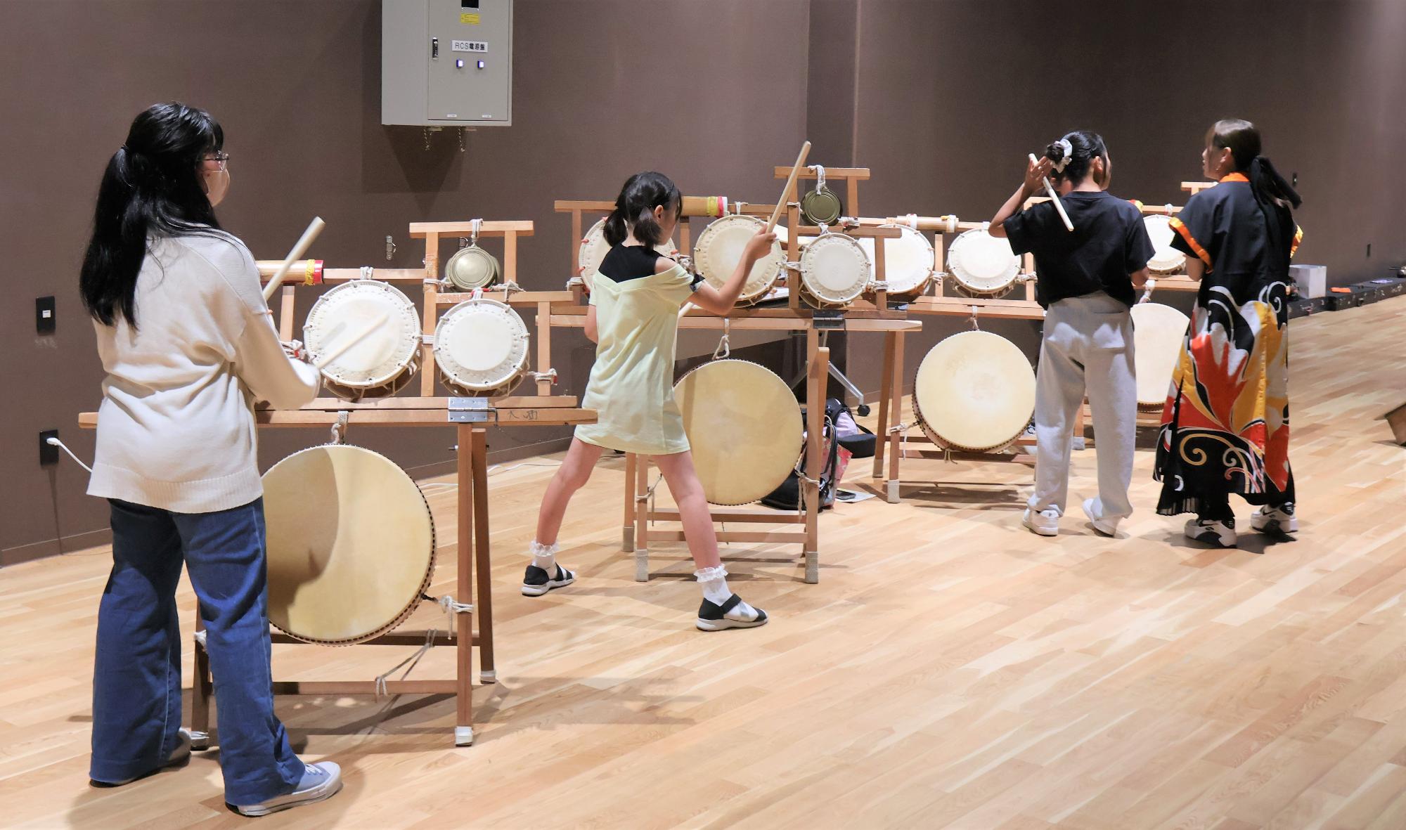 こども文化体験会（五ッ太鼓）