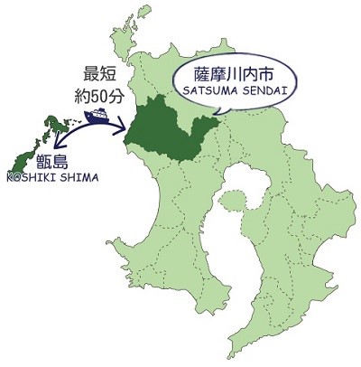 薩摩川内の構成地図