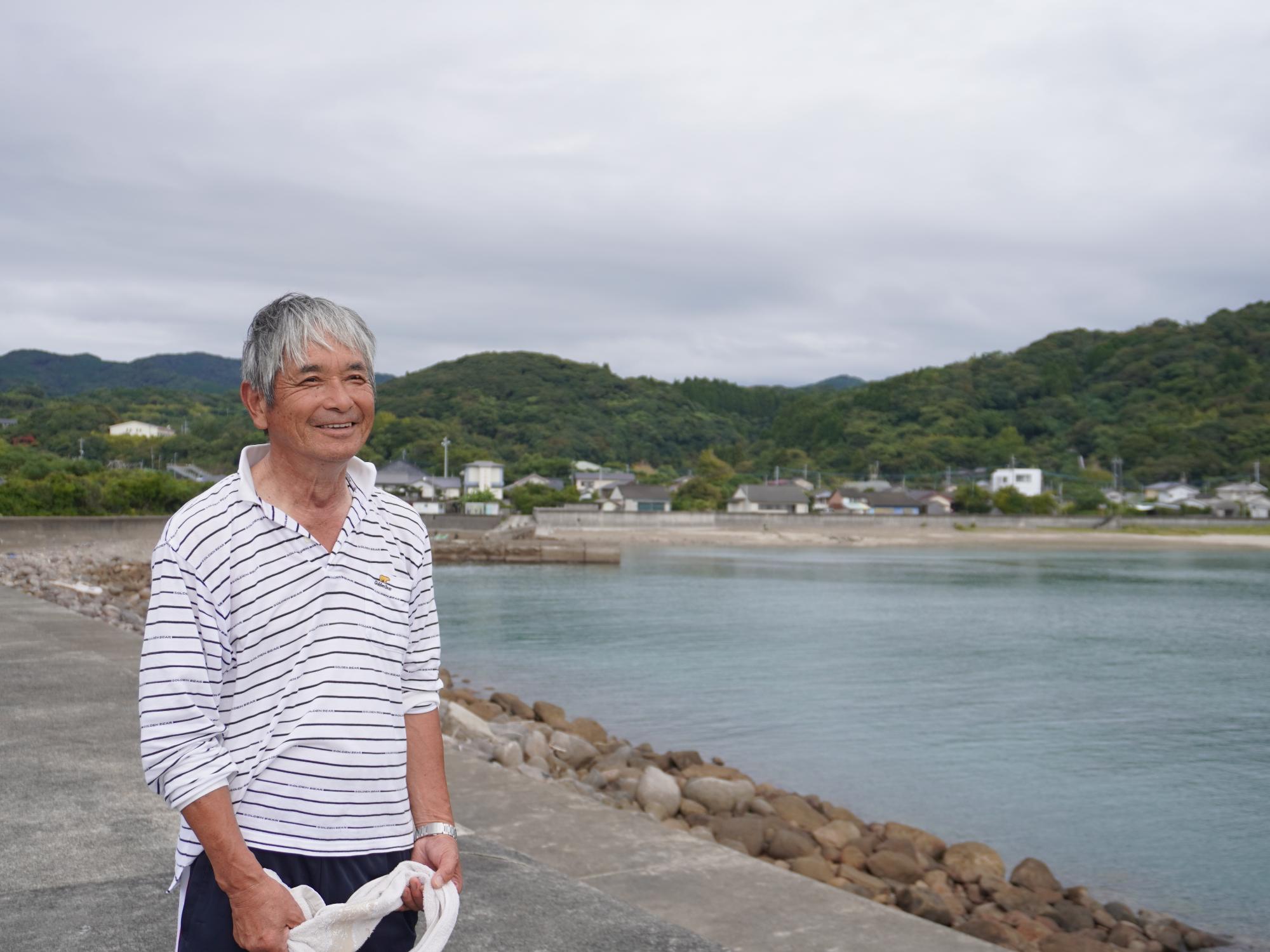 西方町 肱岡泰徳さん