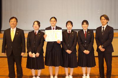 令和5年度みらいアドバイザー活動発表会（川内高等学校1年生最優秀賞グループ）