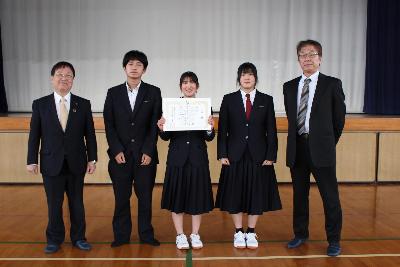 令和6年度薩摩川内市みらいアドバイザー（川内高等学校1年生）優秀賞グループ