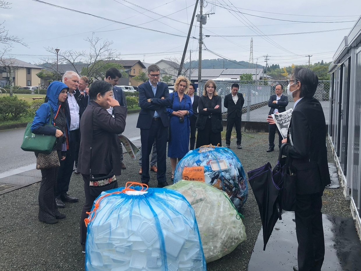 自治会集積所の視察