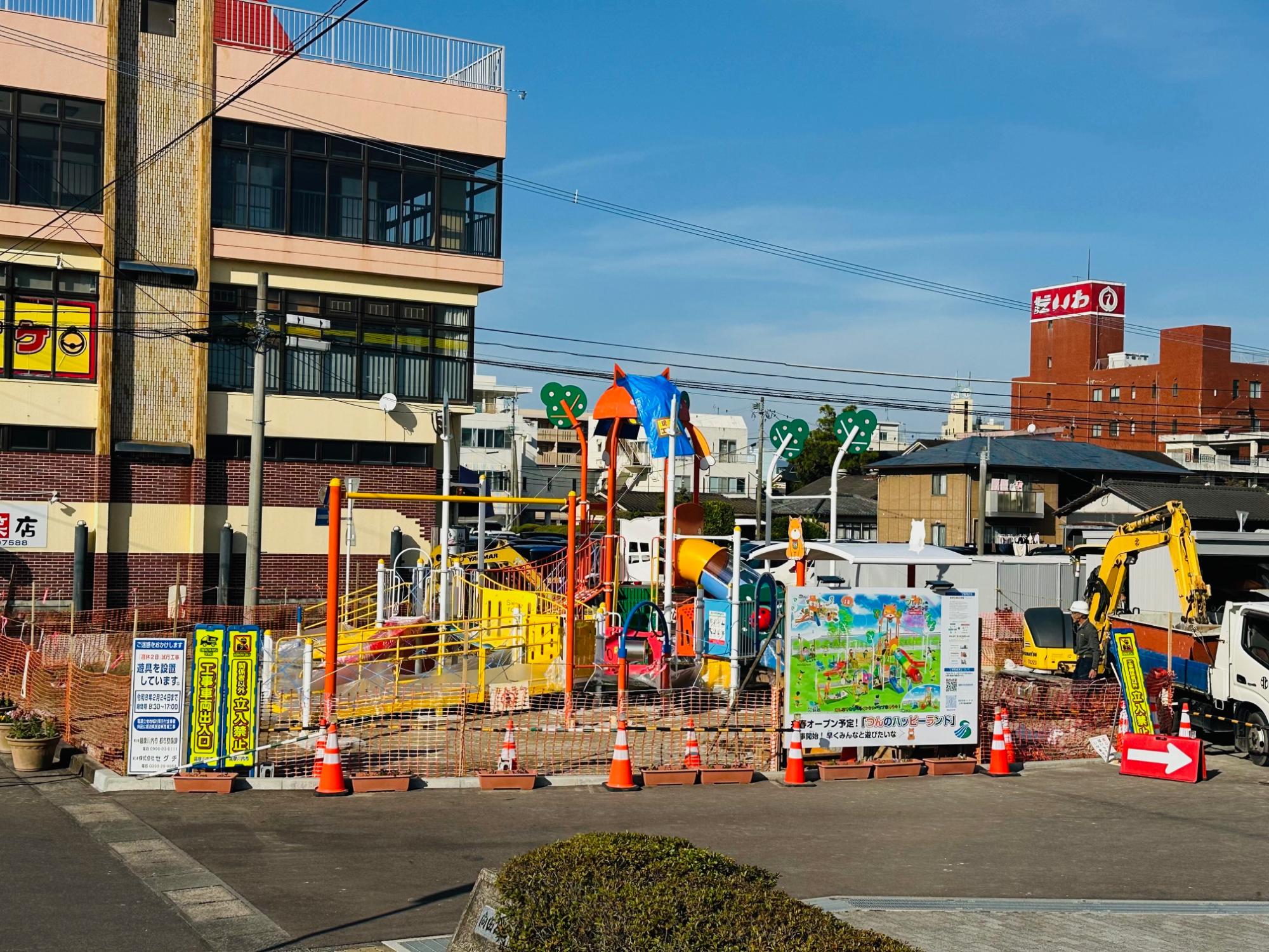 12月23日時点の工事の様子