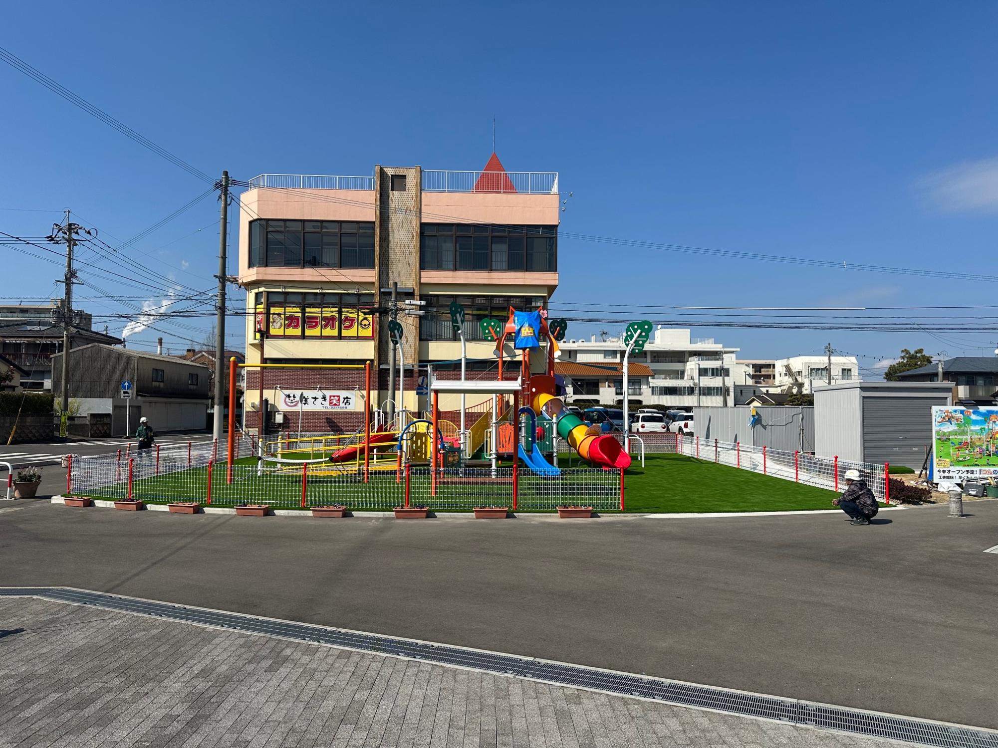 3月5日時点の工事完了の様子