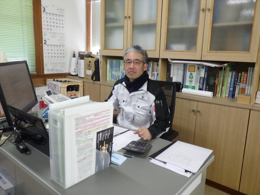 宇都組取締役建設部長松本正幸さん