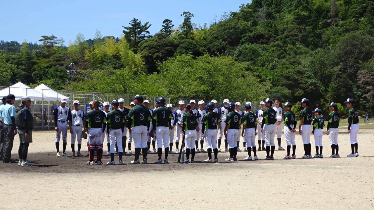 試合開始整列