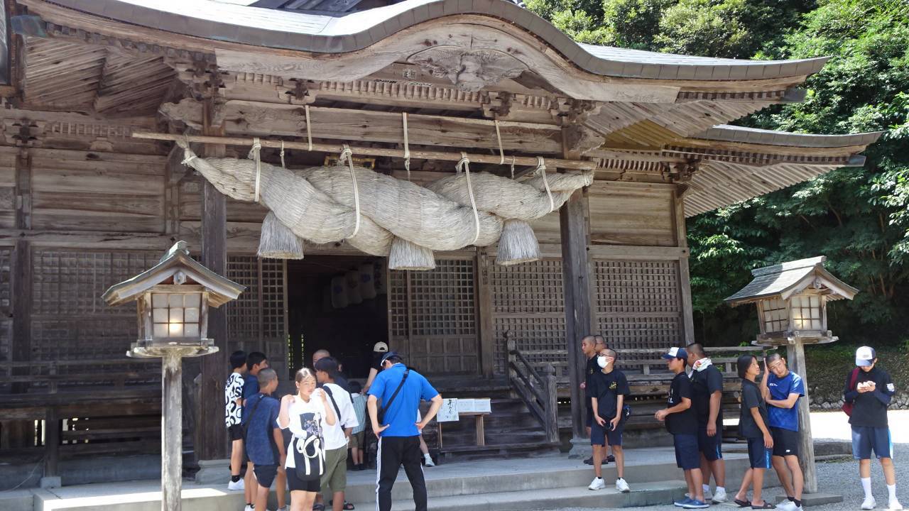 玉若酢命神社の参拝