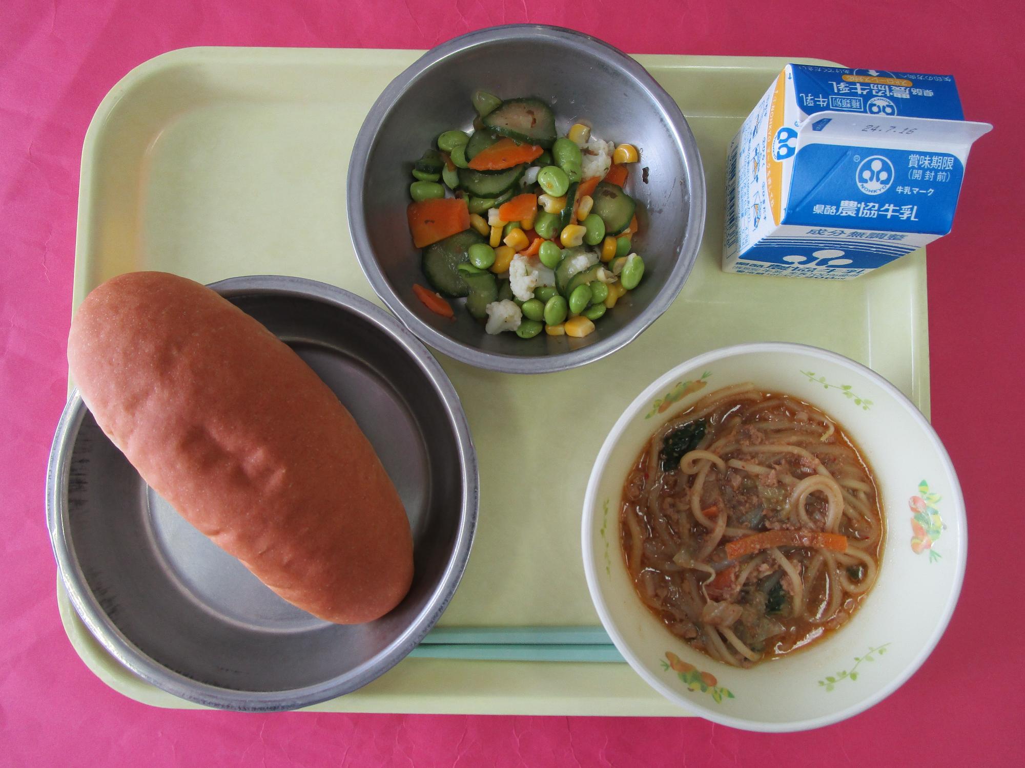 令和6年7月9日の給食画像B