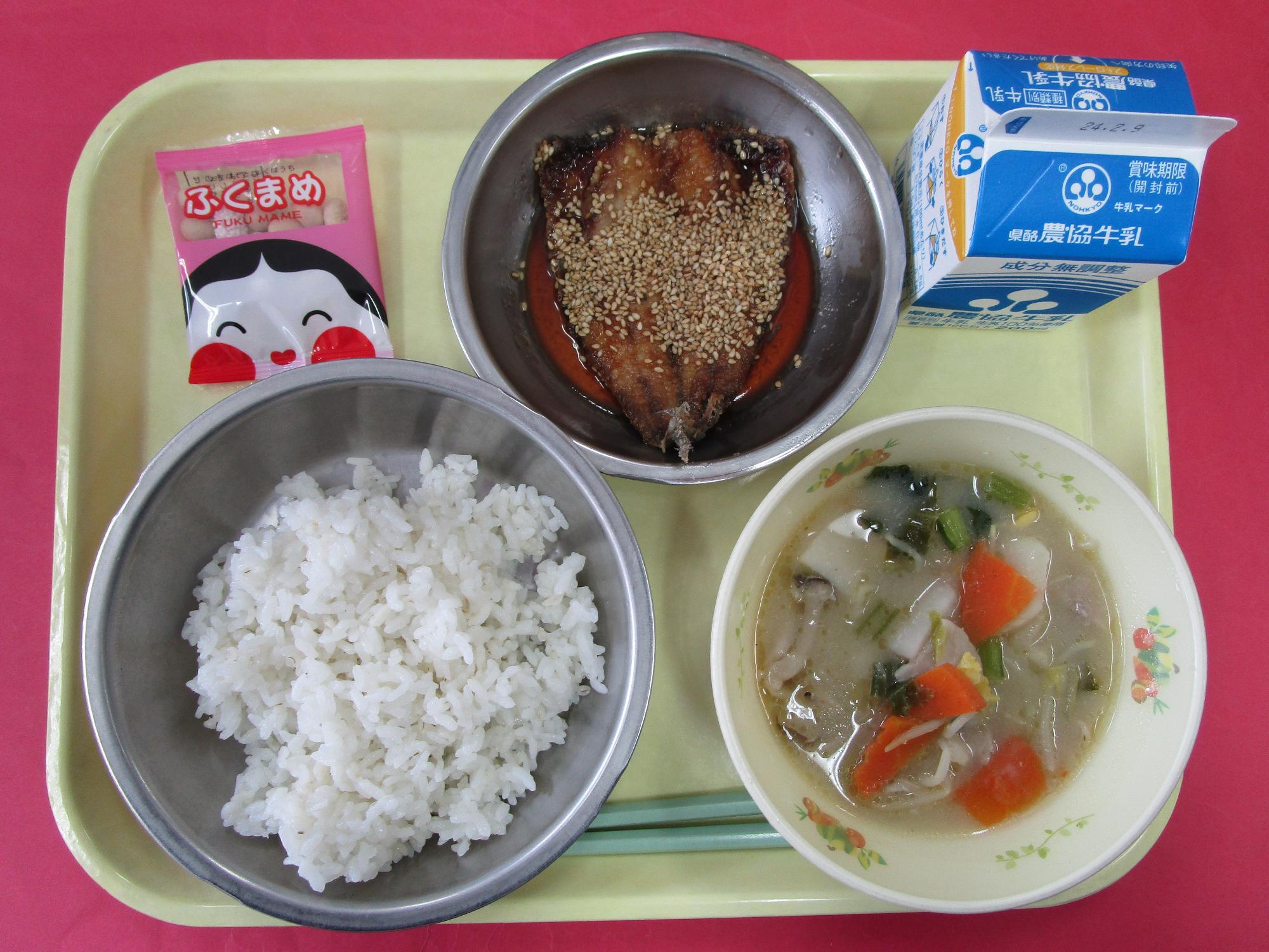 令和6年2月2日の給食画像B