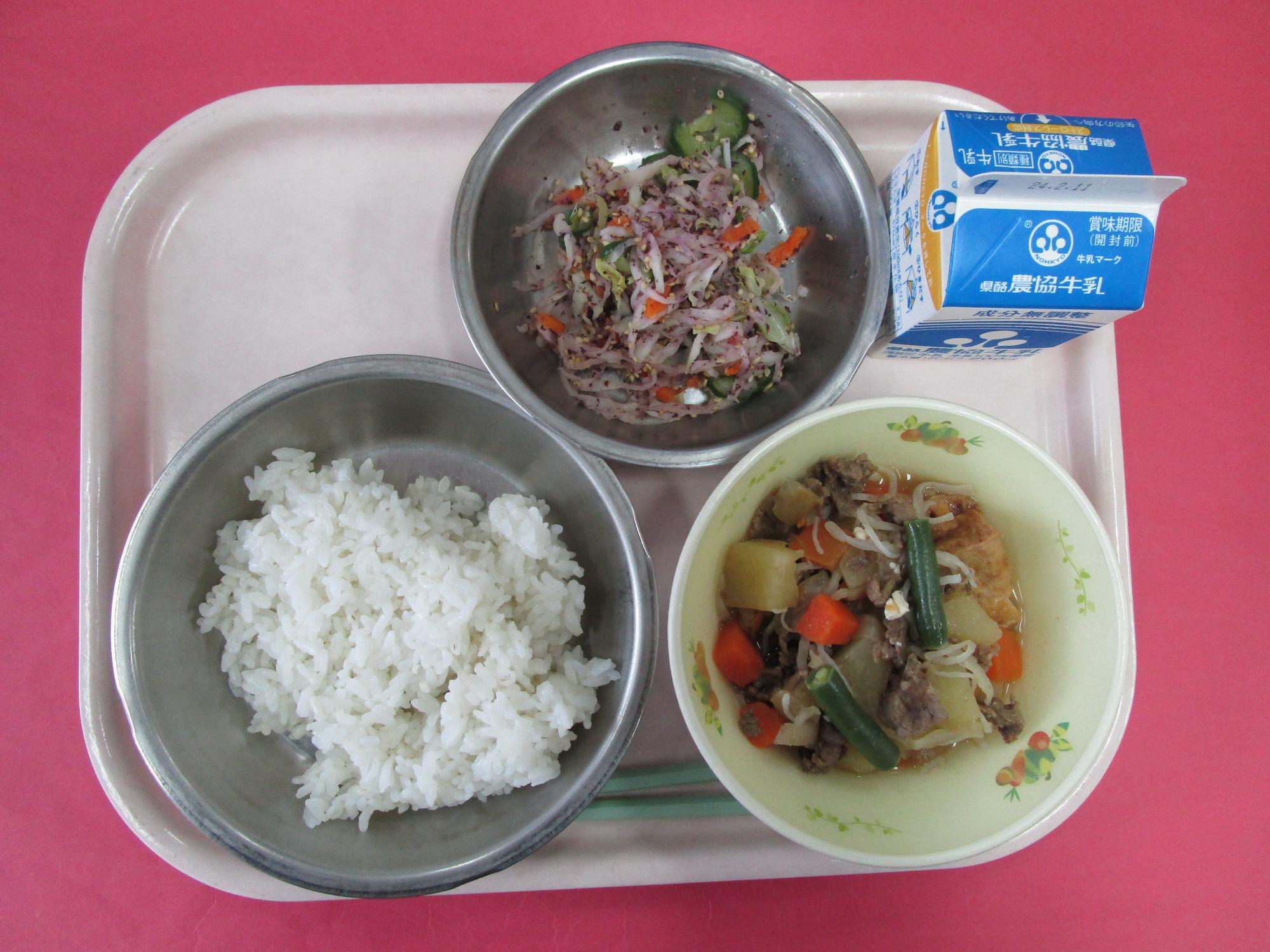 令和6年2月5日の給食画像A