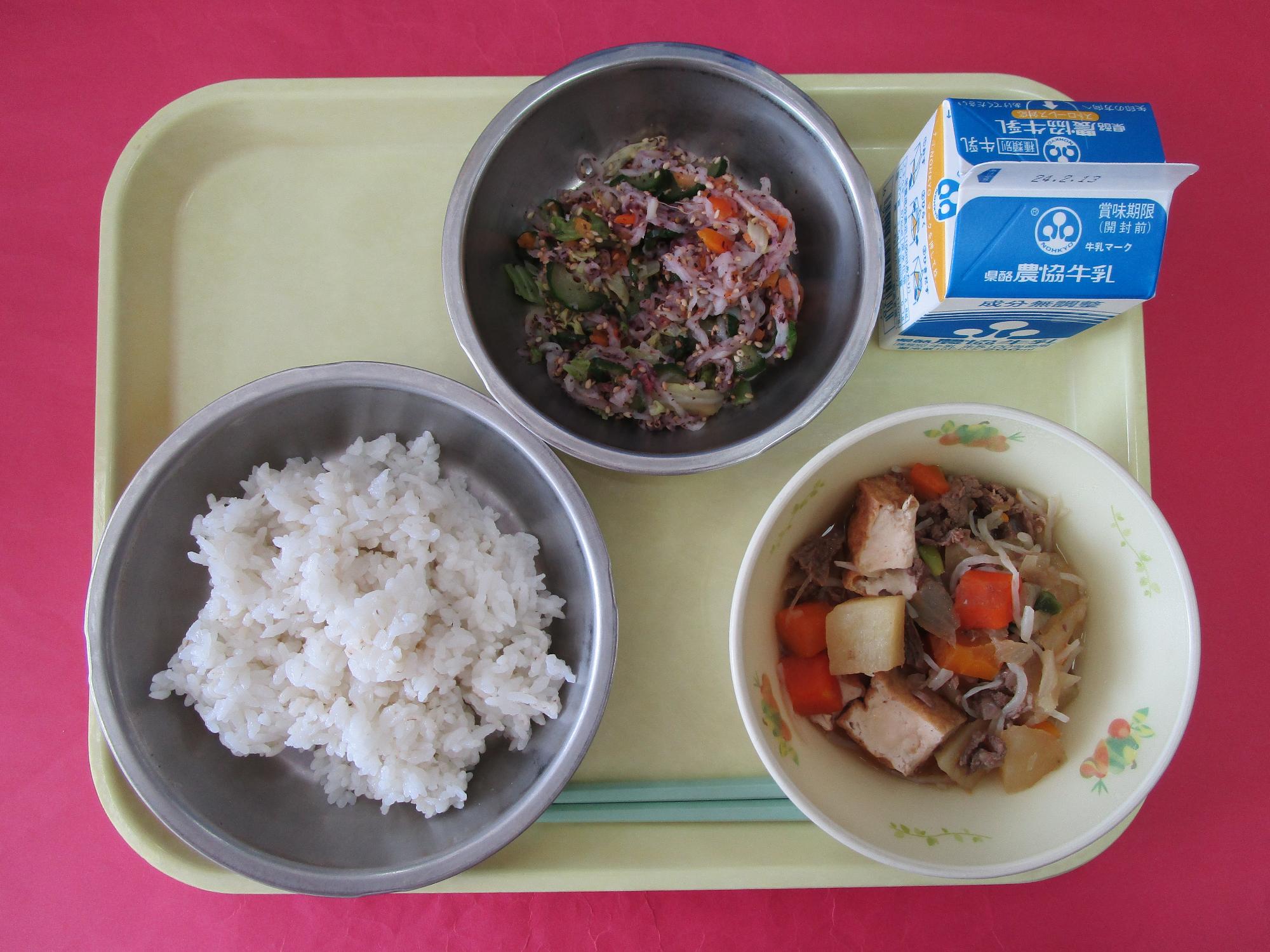 令和6年2月6日の給食画像B